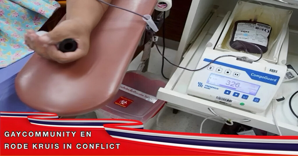 Het Rode Kruis in Thailand krijgt veel kritiek op het vernieuwde bloeddonatieformulier🌈