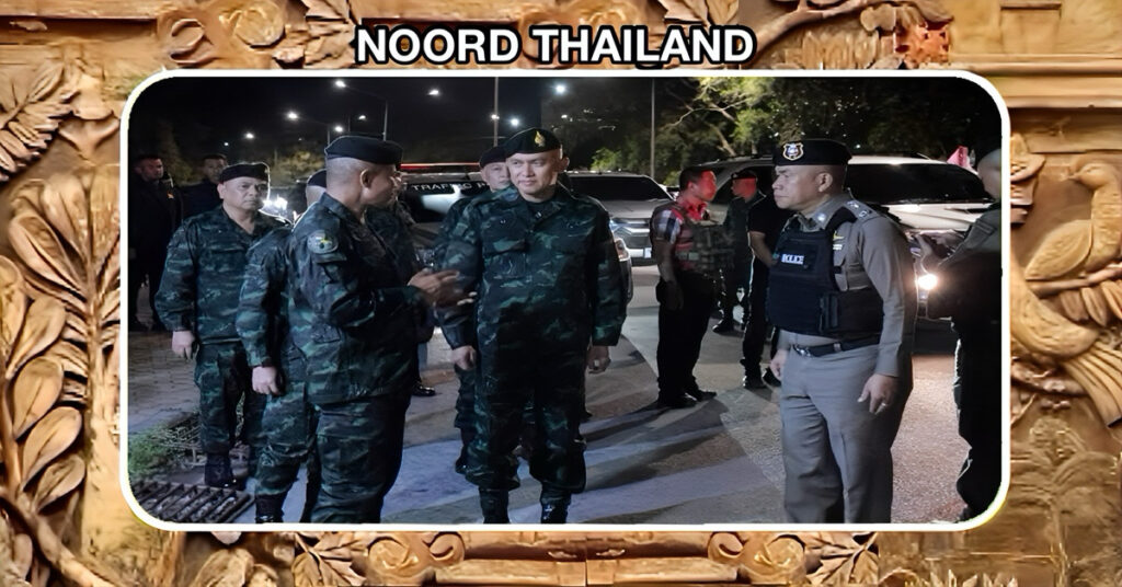 Gisteravond was het flink schrikken voor de bewoners van de provincie Yala in Zuid-Thailand.