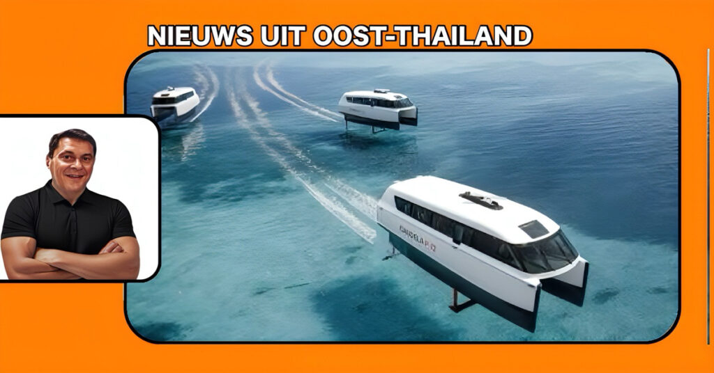 🎥 | Thaise rederij koopt tien Candela-ferries voor de verbinding tussen de eilanden en het vasteland in Oost-Thailand 