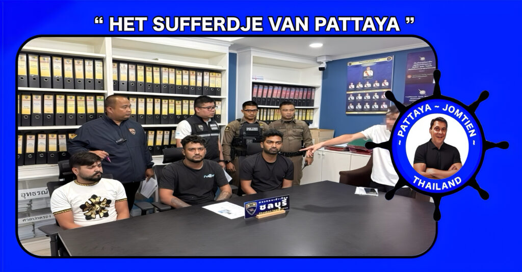 Politie in Pattaya pakt drie Indiase vechtersbazen op vanwege jaloezie