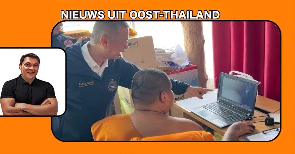 Monnik in Oost-Thailand opgepakt voor het faciliteren van online kindermisbruikgroepen