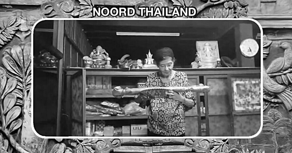 In Noord-Thailand woont een 82-jarige oma die een supermooi verhaal heeft over haar ontmoeting met de Koningin-moeder en de bijzondere parasol die ze van haar kreeg.