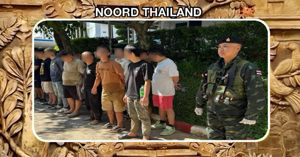 Meer dan 670 mensen zijn naar Thailand gevlucht omdat Myanmar flink de strijd aangaat tegen oplichters. 