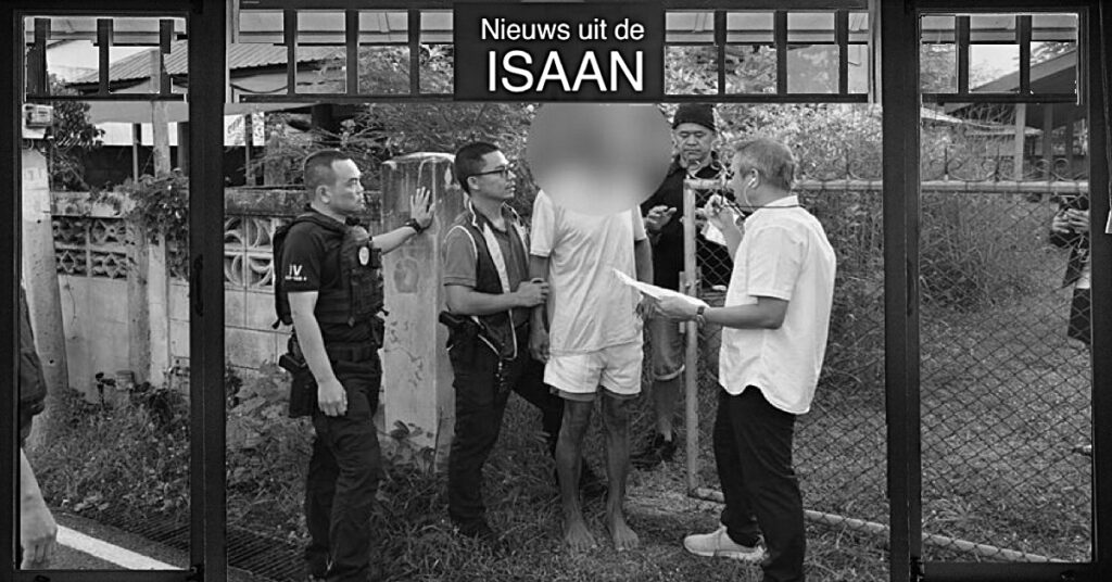 Politieagent in Noordoost-Thailand opgepakt voor afpersing van drugsverdachte