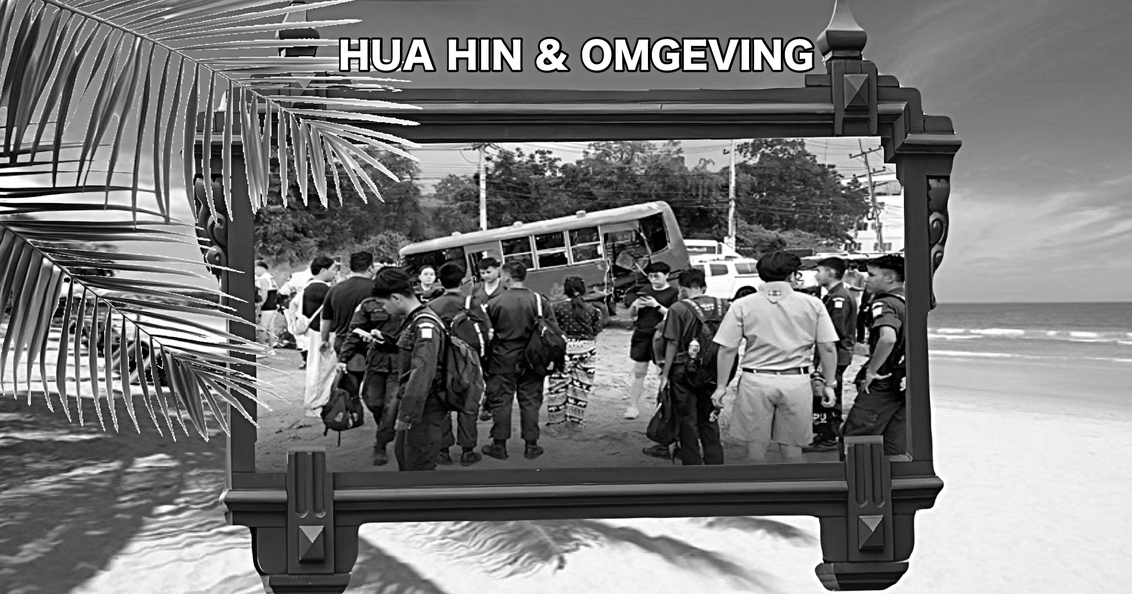 Acht studenten gewond bij busongeluk in Hua Hin