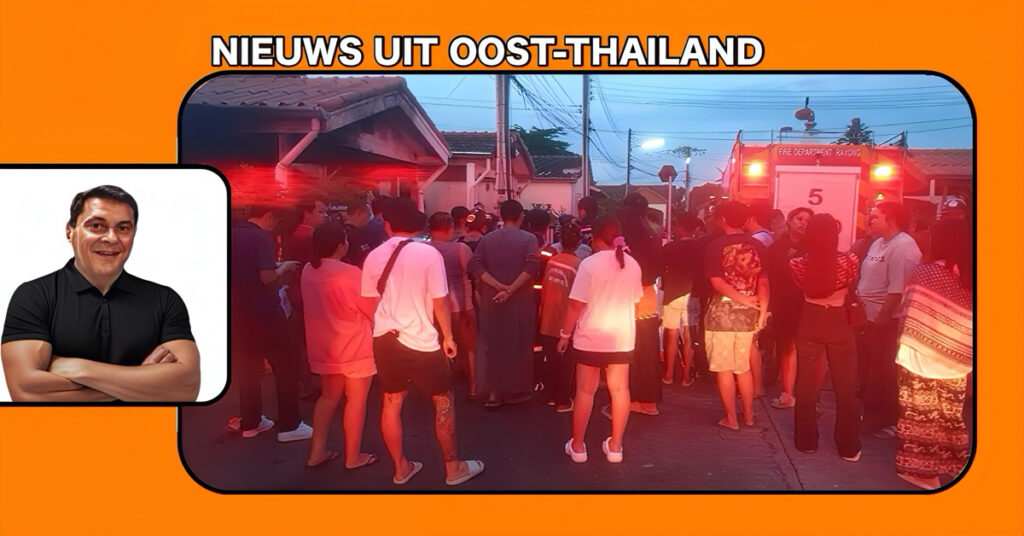 Felle uitslaande brand in Oost-Thailand eiste deze ochtend het leven van zeven personen