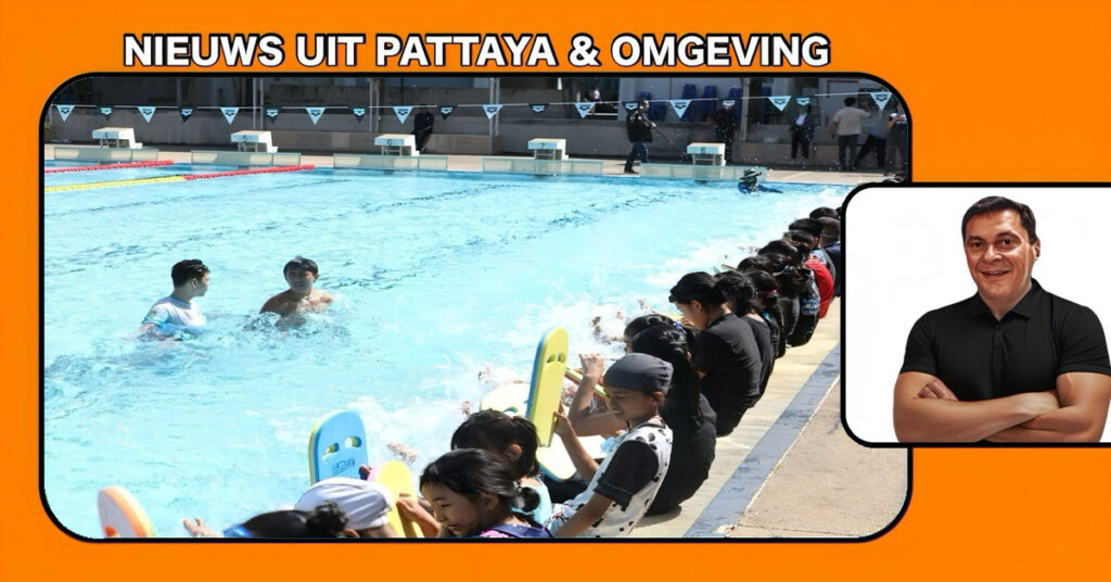 Loco-burgemeester van Pattaya start jeugdzwemprogramma 2025 voor betere gezondheid en zwemvaardigheden