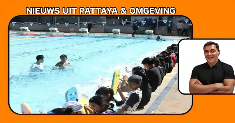 Loco-burgemeester van Pattaya start jeugdzwemprogramma 2025 voor betere gezondheid en zwemvaardigheden