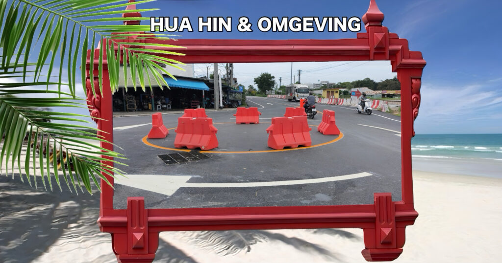 Aannemer in Centraal-Thailand trekt het boetekleed aan, voor het ongemak wat hij de bewoners Prachuap Khiri Khan heeft aangedaan