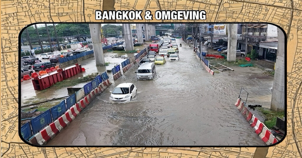 De kans op overstromingen in Bangkok neemt met het uur toe, nu het water snel stijgt!