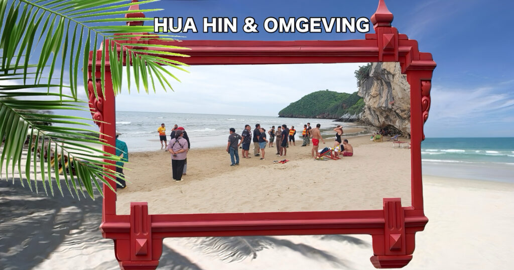 Amerikaanse man tijdens het zwemmen in de zee bij Khao Kalok Beach in Thailand verdronken