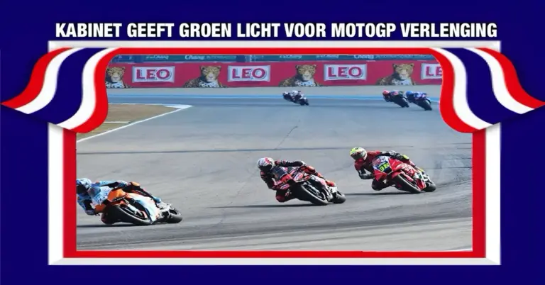 Kabinet Thailand geeft ondanks kritiek groen licht voor de verlening van de MotoGP wereldkampioenschap motorraces 