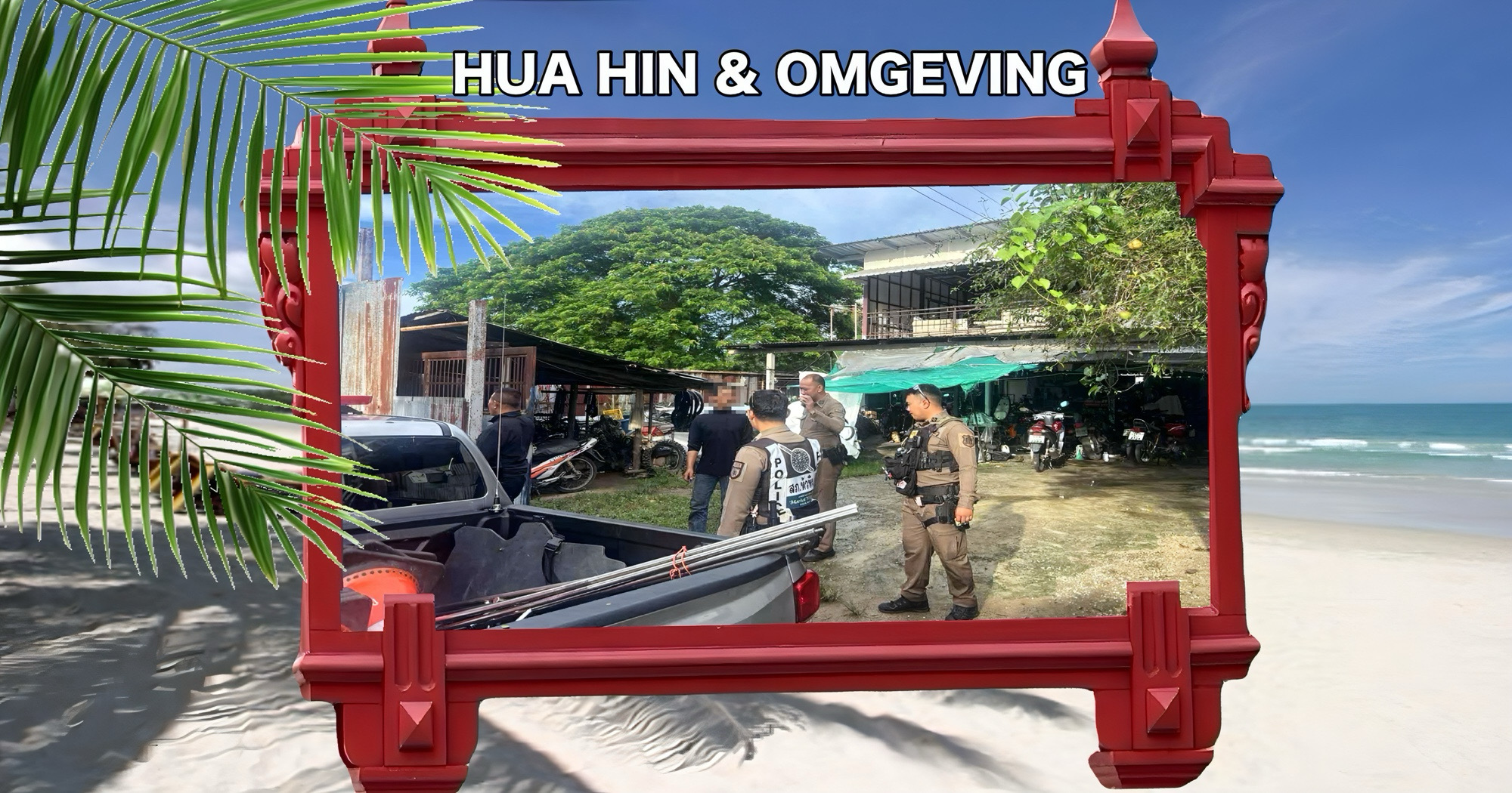 Facebook-gebruiker in Thailand doet zich voor als influencer om de eigenaar van een motorwerkplaats in Hua Hin op te lichten