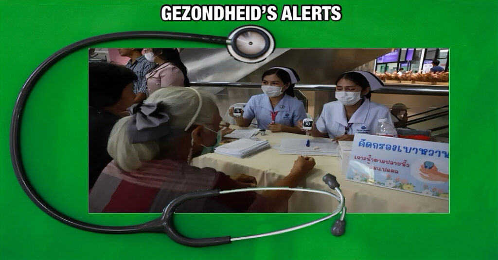 Thailand heeft een grote toename van niet-overdraagbare ziekten (NCD’s)