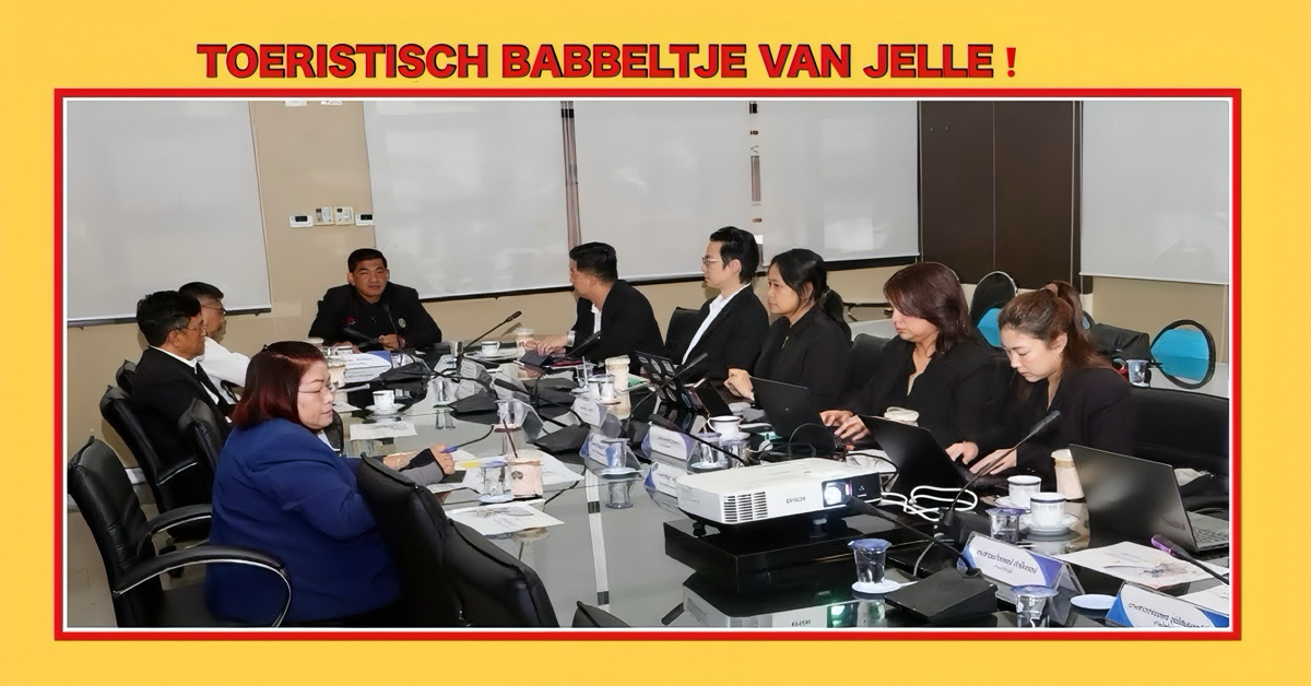 Gemeente Pattaya legt de rode loper uit voor het EEC-team — met hun vooruitstrevende plannen voor toekomstige hogesnelheidstreinstation!