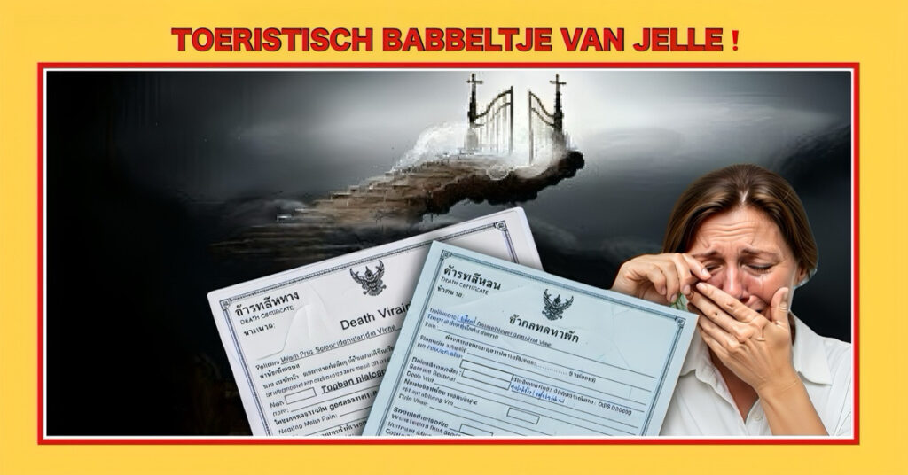 Stel je voor: je staat ineens in Thailand bij Petrus aan de hemelpoort. Wat nu?