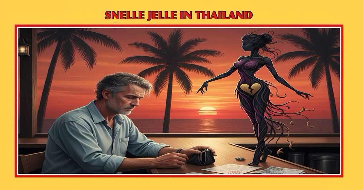 Het Zwitserleven gevoel van Pieter in Thailand, verandert van een droom in een nachtmerrie