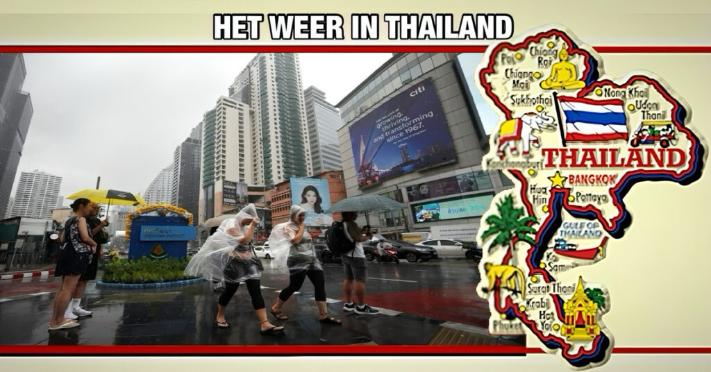 De tropisch storm Kalmaegi stevent op Thailand af, Bangkok en 65 andere provincies moeten beducht zijn op dit onheil.