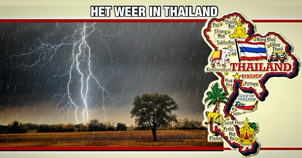 Thailand maakt zich op voor koelere temperaturen en stormen nu Kalmaegi nadert