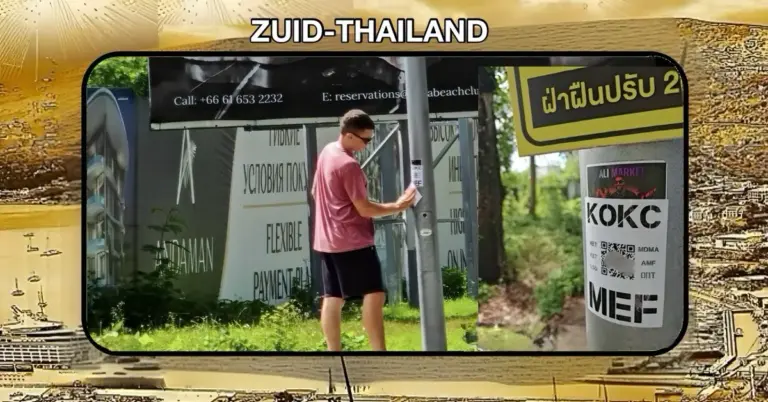 Russische drugsbende gaat in Thailand helemaal los met QR-codes voor drugsverkoop!