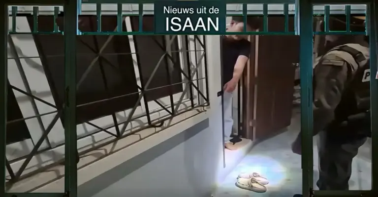 Sneaky dief steelt 17.000 baht in Noordoost-Thailand na het vinden van een huissleutel in voor de deur geparkeerde sneakers