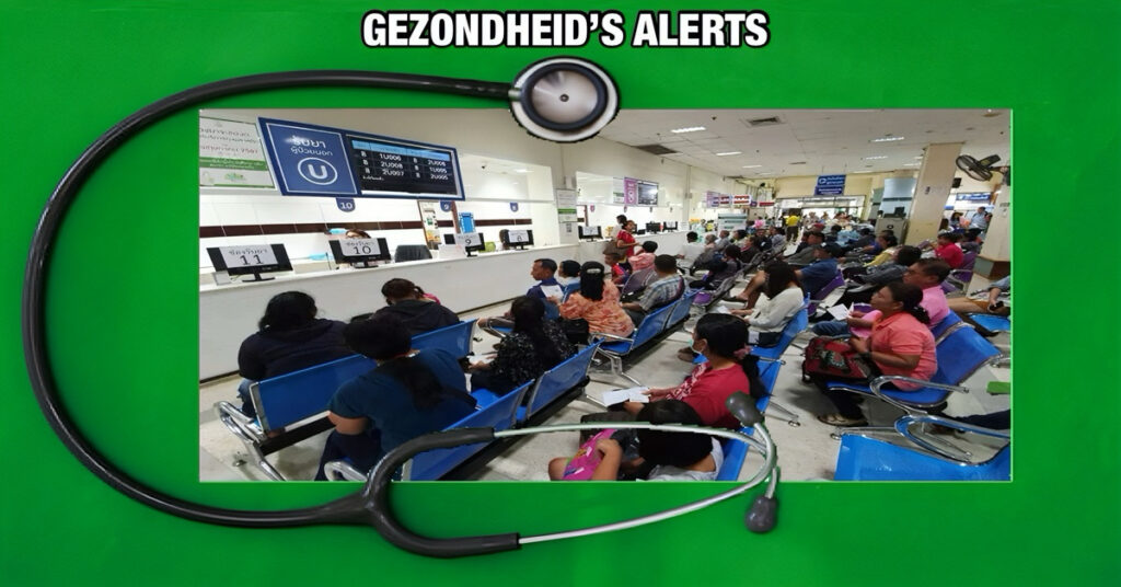 Pas op❗️, de winterziekten van Thailand zijn in opmars🚨