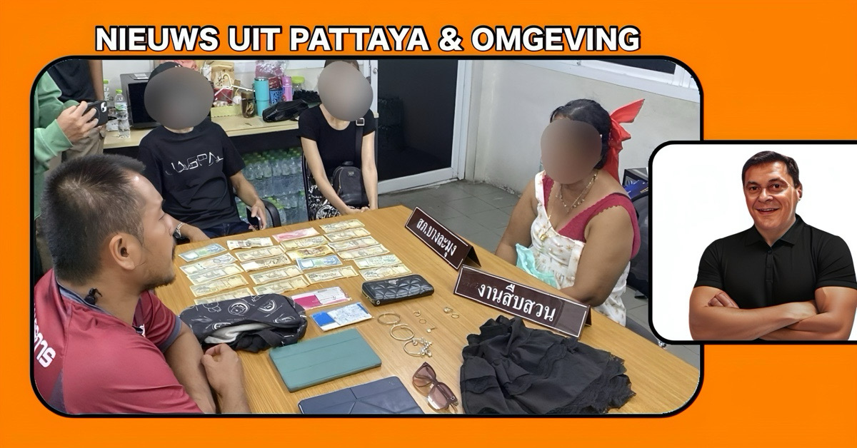 Thaise vrouw in Si Racha opgepakt voor diefstal van 150.000 baht in een noedelrestaurant in Pattaya.