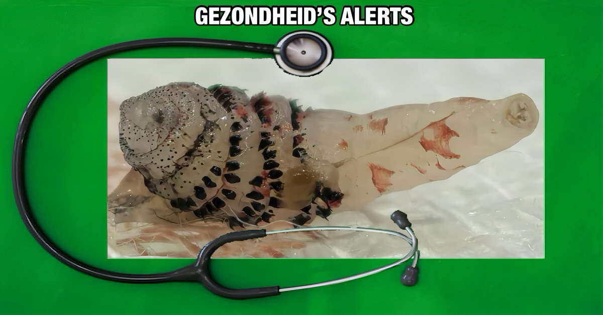 Larve uit de huid van een buitenlandse patiënt gepeuterd, de bevolking van Thailand hoeft zich geen zorgen te maken