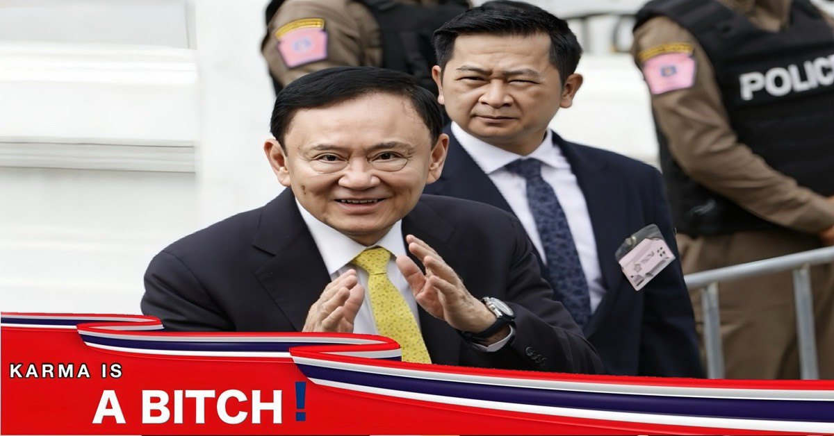 De belastingdienst van Thailand zit Thaksin Shinawatra weer op de hielen 