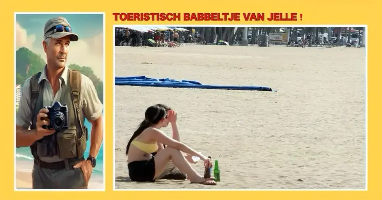 De nieuwe alcoholwet in Thailand is één farce, de bars zitten leeg en toeristen genieten op het strand van Pattaya van hun drankjes en hapjes.