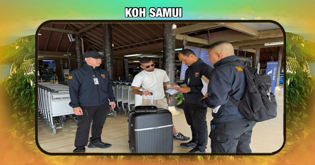 Gezochte Israëlische overvaller in Zuid-Thailand door de toeristenpolitie van Koh Samui aangehouden 