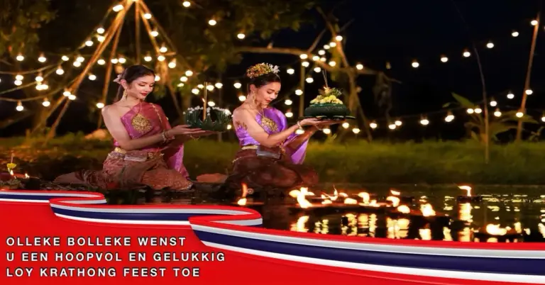 Vandaag ontstaat er in Thailand een zee van lichtjes, waarbij de watergodin Mae Khongkha belooft “liefde en hoop” te geven.