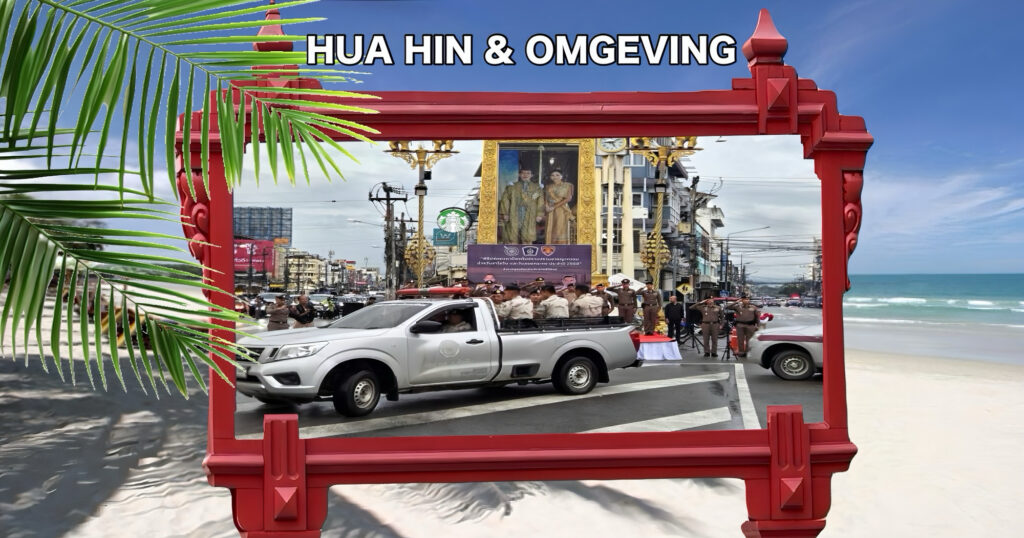 Veiligheid voorop in Hua Hin, de politie intensifieert de controles voor evenementen 