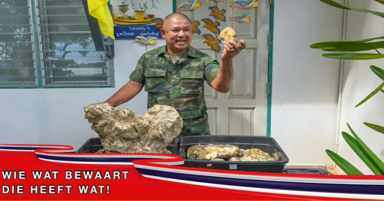 Marineofficier uit Oost-Thailand maakt na negen jaar zeldzame vondst van een miljoen dollar openbaar❗️