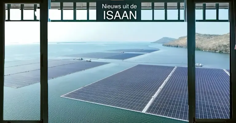 🎥| De EGAT gaat water en zonne-energie voor schone energie op de reservoirs in Noordoost-Thailand combineren