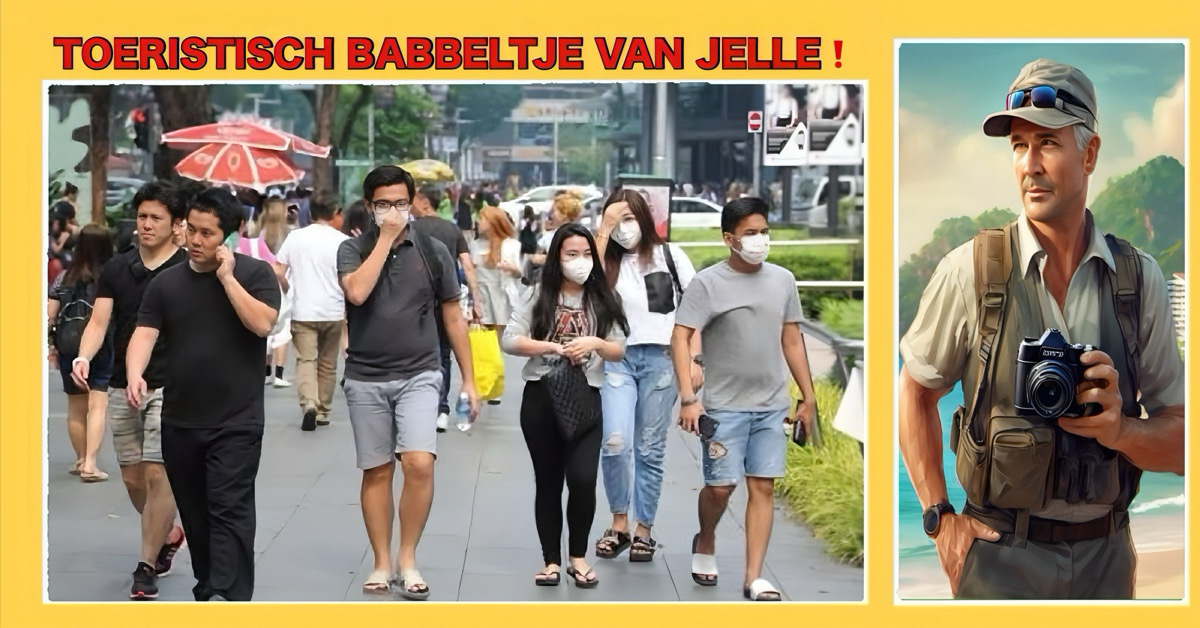 Waarom draagt bijna iedereen in Bangkok een mondkapjes? Is dat traditie of wat?