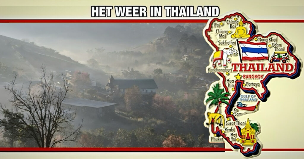 Het is koud in Thailand voor tijd van het jaar, in sommige gebieden daalt de temperatuur zelfs tot zo’n 13°C. 
