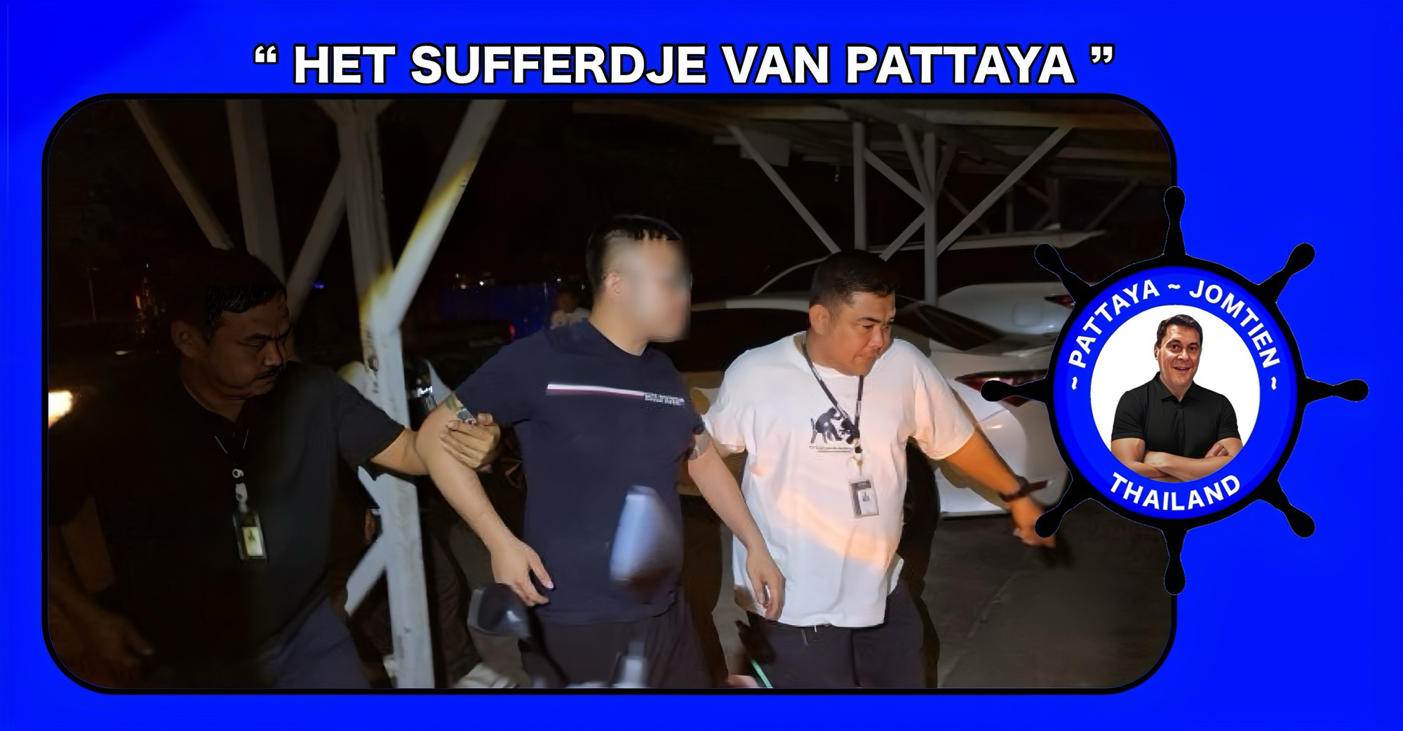 Taiwanese man vliegt naar Thailand en laat in Pattaya zijn Thaise ex-vriendin ontvoeren; vier handlangers opgepakt