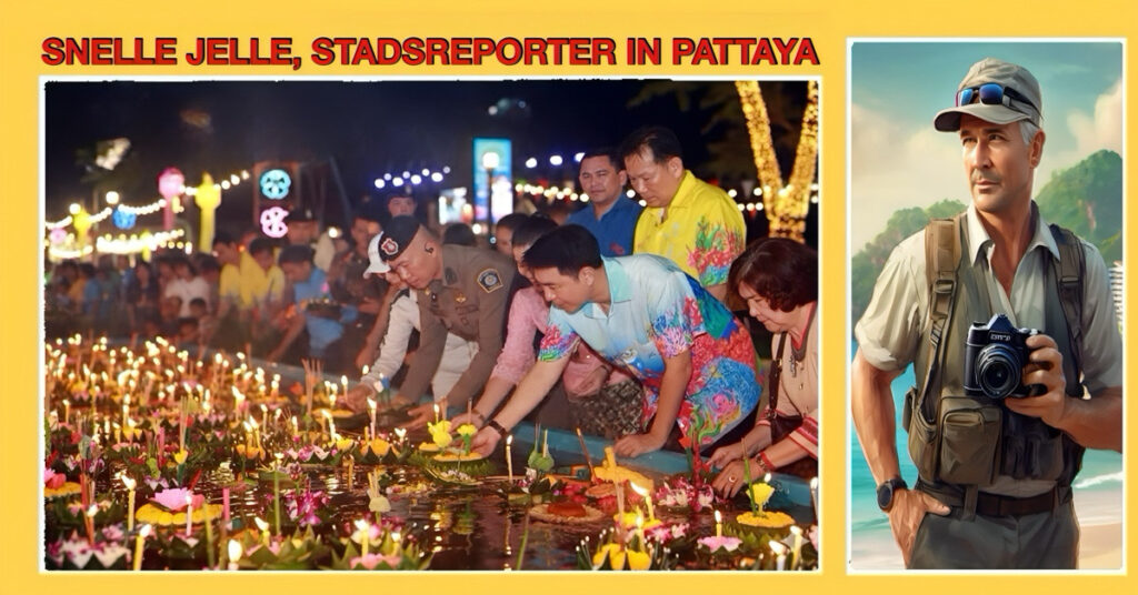 Pattaya viert Loy Krathong op een milieuvriendelijke manier