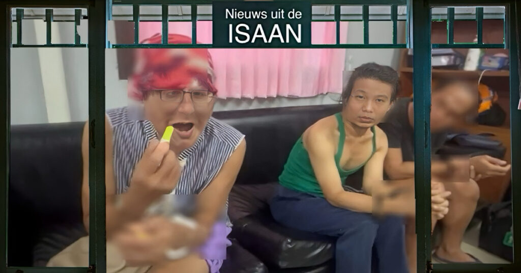 Wie had gedacht dat een beetje lipgloss in Thailand een verschil kon maken, komt bedrogen uit😂