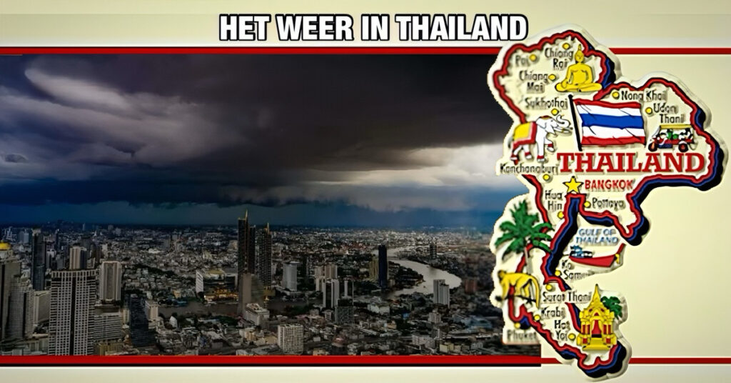 Stormachtige wind en frisse ochtenden nemen Thailand in de greep!