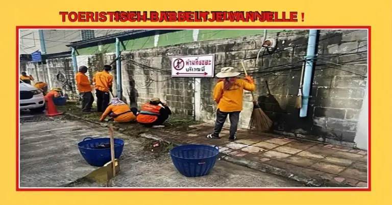 Er is weer opruimwoede in Pattaya gaande, en dat terwijl het helemaal geen voorjaar is!