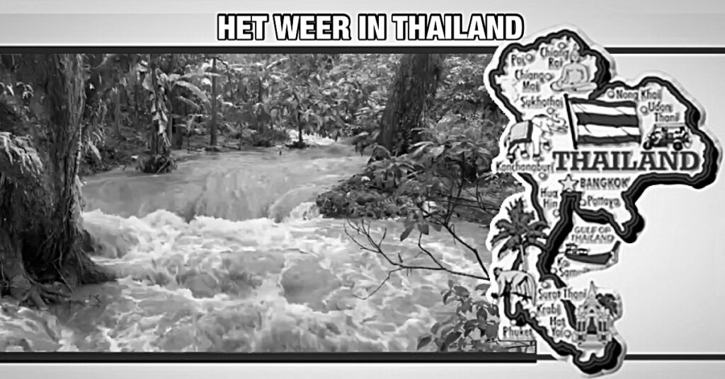 Zware regenval in Thailand: Chiang Mai heeft het zwaar te pakken met overstromingen!