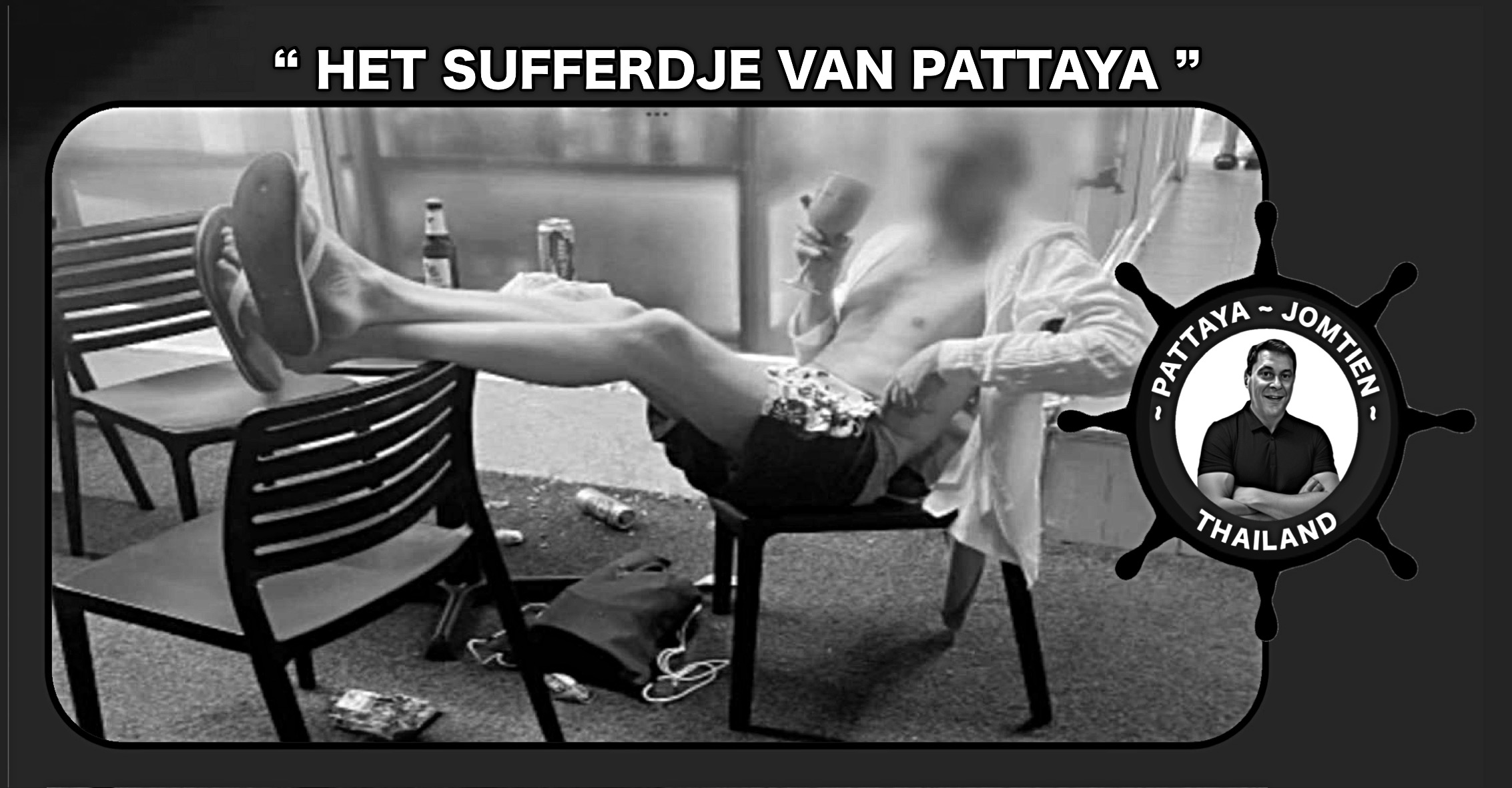 Burgerarrestatie in Pattaya nadat een dronken Rus chaos in een supermarkt creëerde 