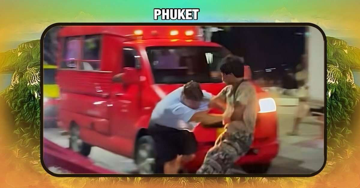 Buitenlandse toerist op slechts een paar meter afstand van een politiepost op Phuket gemolesteerd