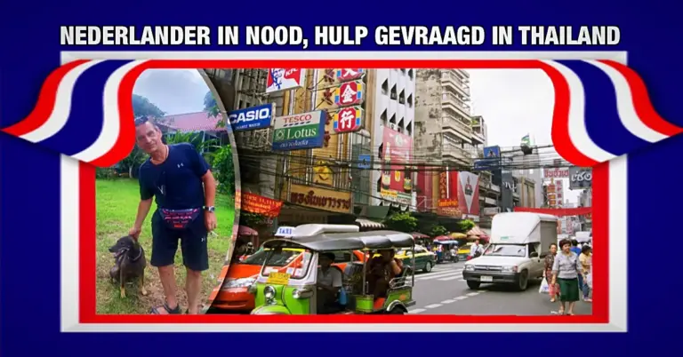 60-jarige Hagenaar zwerft alleen als “Remi” door Thailand, familie en vrienden weigeren hem te helpen