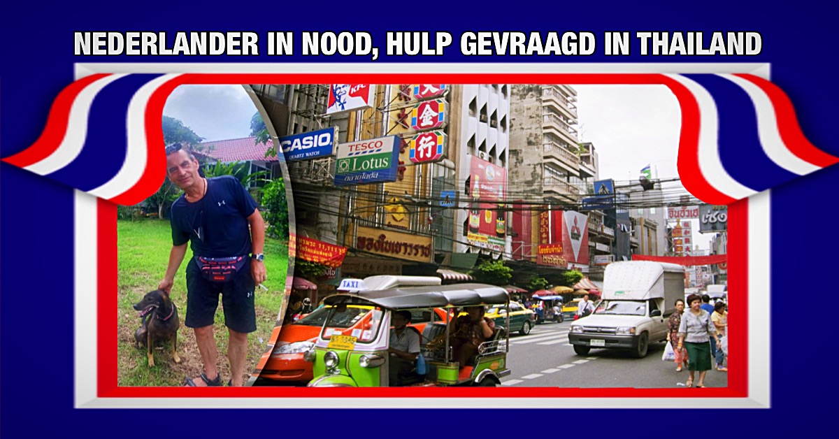 60-jarige Hagenaar zwerft alleen als “Remi” door Thailand, familie en vrienden weigeren hem te helpen