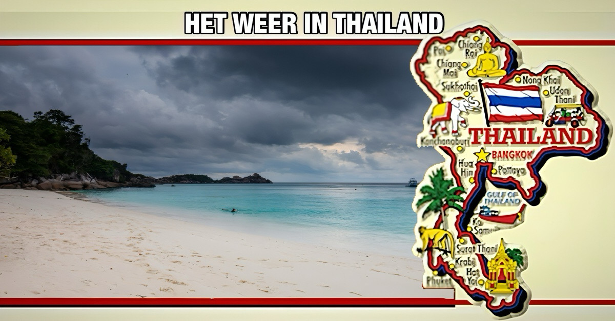 Deze week begint het koel en stormachtig in Thailand. De meteorologen waarschuwen voor windstoten, onweersbuien en een ruwe zee
