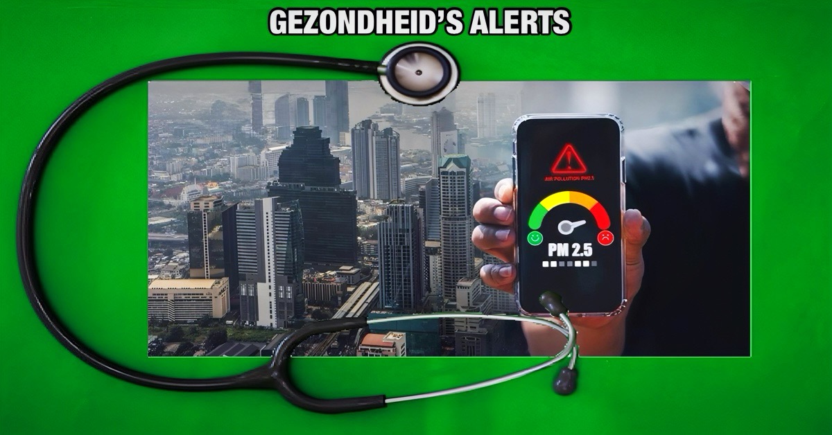 Thailand staat op het punt om een cool, real-time PM2.5 waarschuwingssysteem te lanceren