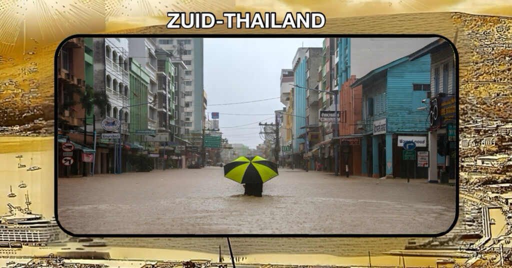 Zuid-Thailand ervaart de ergste overstromingen in 300 jaar
